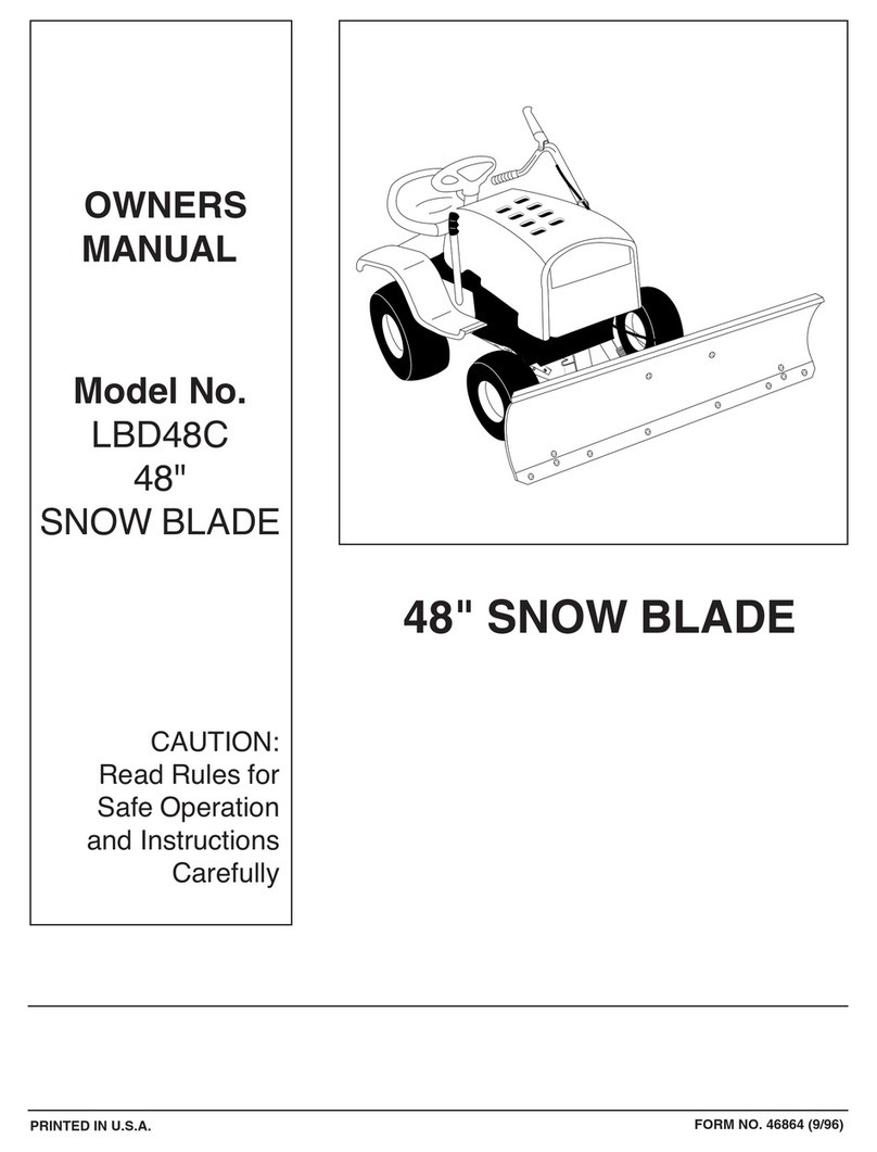 Agri-Fab LBD48C User manual