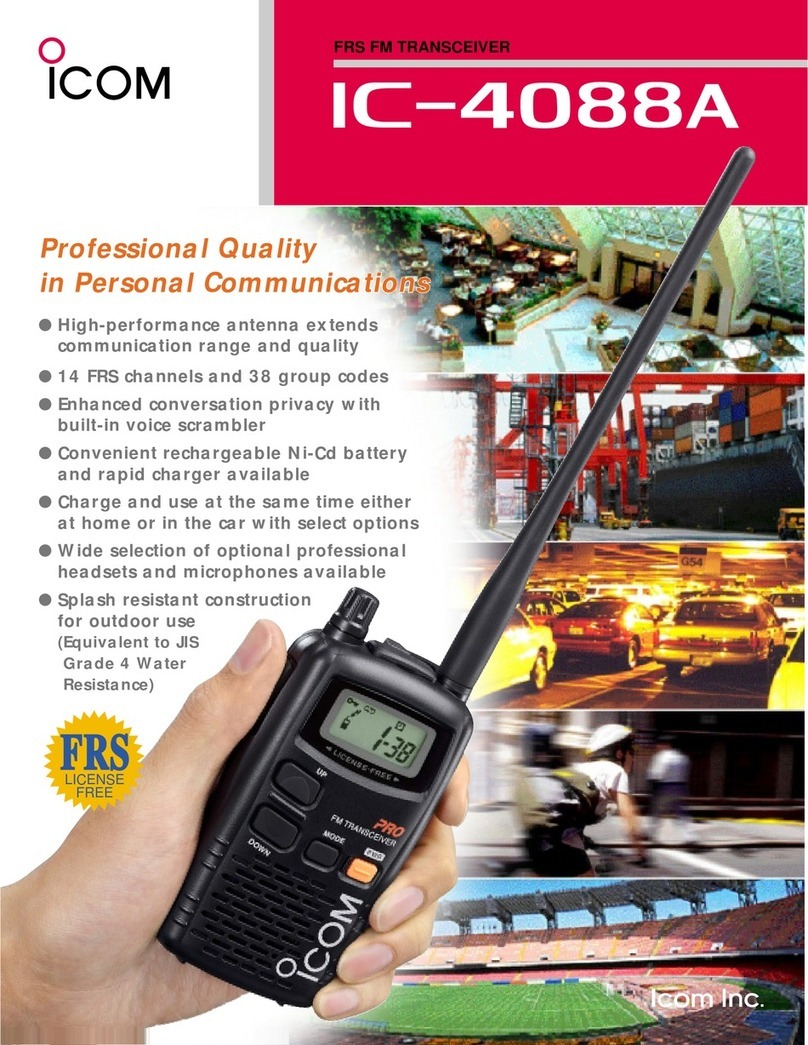 Icom IC-4088A User manual