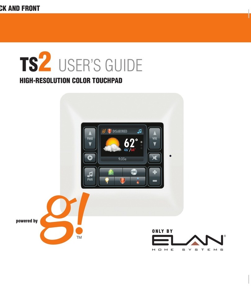 Elan TS2 user guide