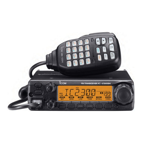Icom IC-2300H User manual