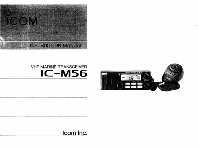 Icom IC-M56 User manual