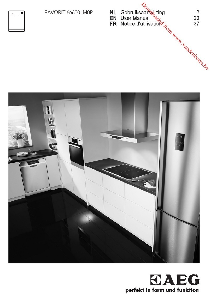 AEG FAVORIT 66600 IM0P User manual AEG FAVORIT 66600 IM0P User manual