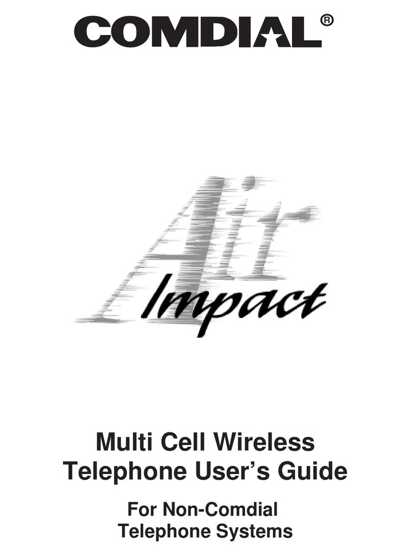 Comdial Air Imact User manual
