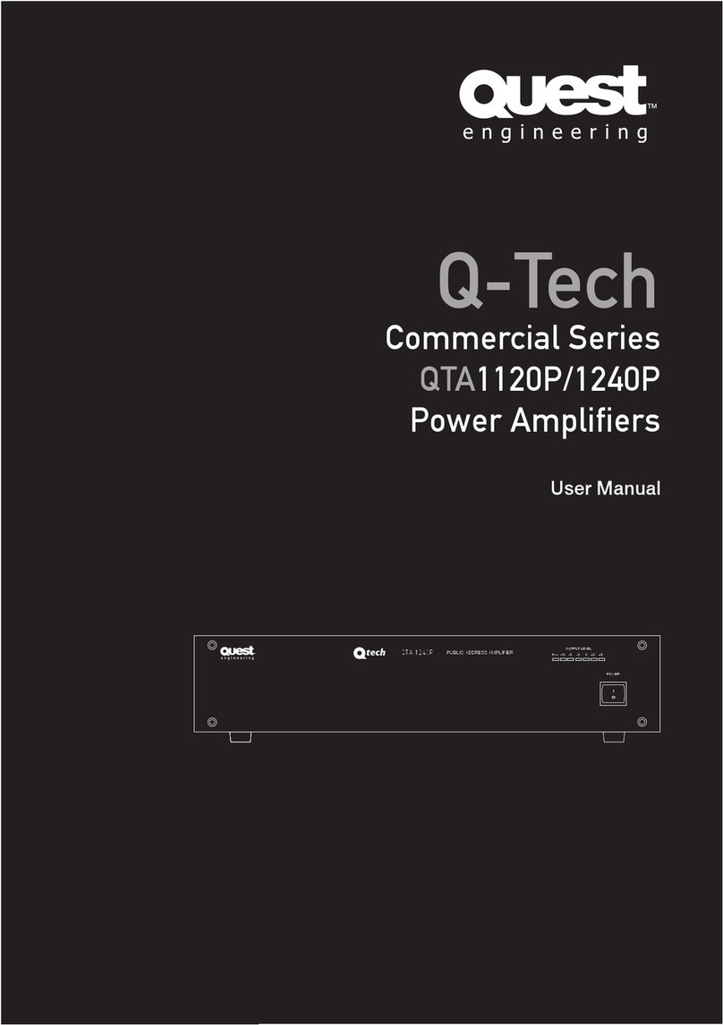 Quest Engineering Q-Tech QTA1120P User manual