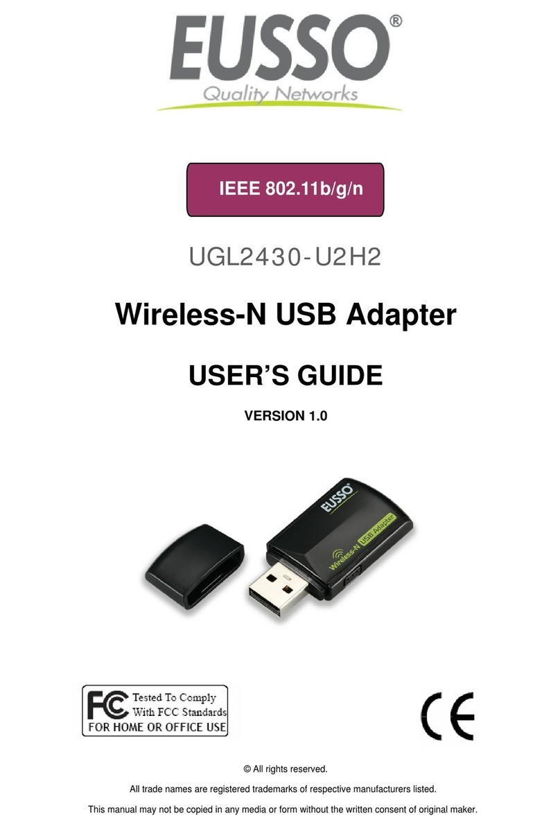 Eusso UGL2430-U2H2 user guide