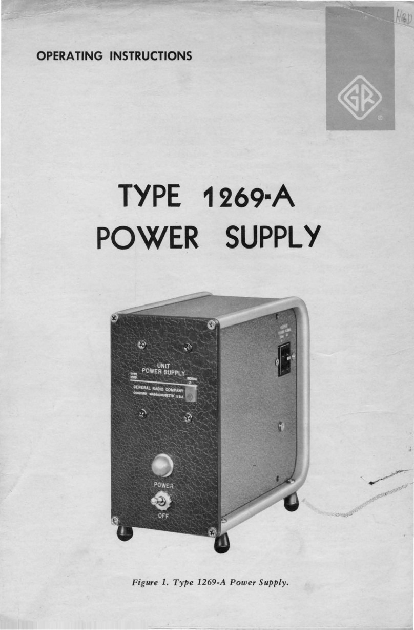 GENERAL RADIO COMPANY 1269·A operating instructions GENERAL RADIO COMPANY 1269·A operating instructions