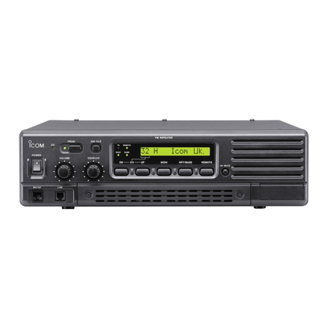 Icom IC-FR3100 instruction manual