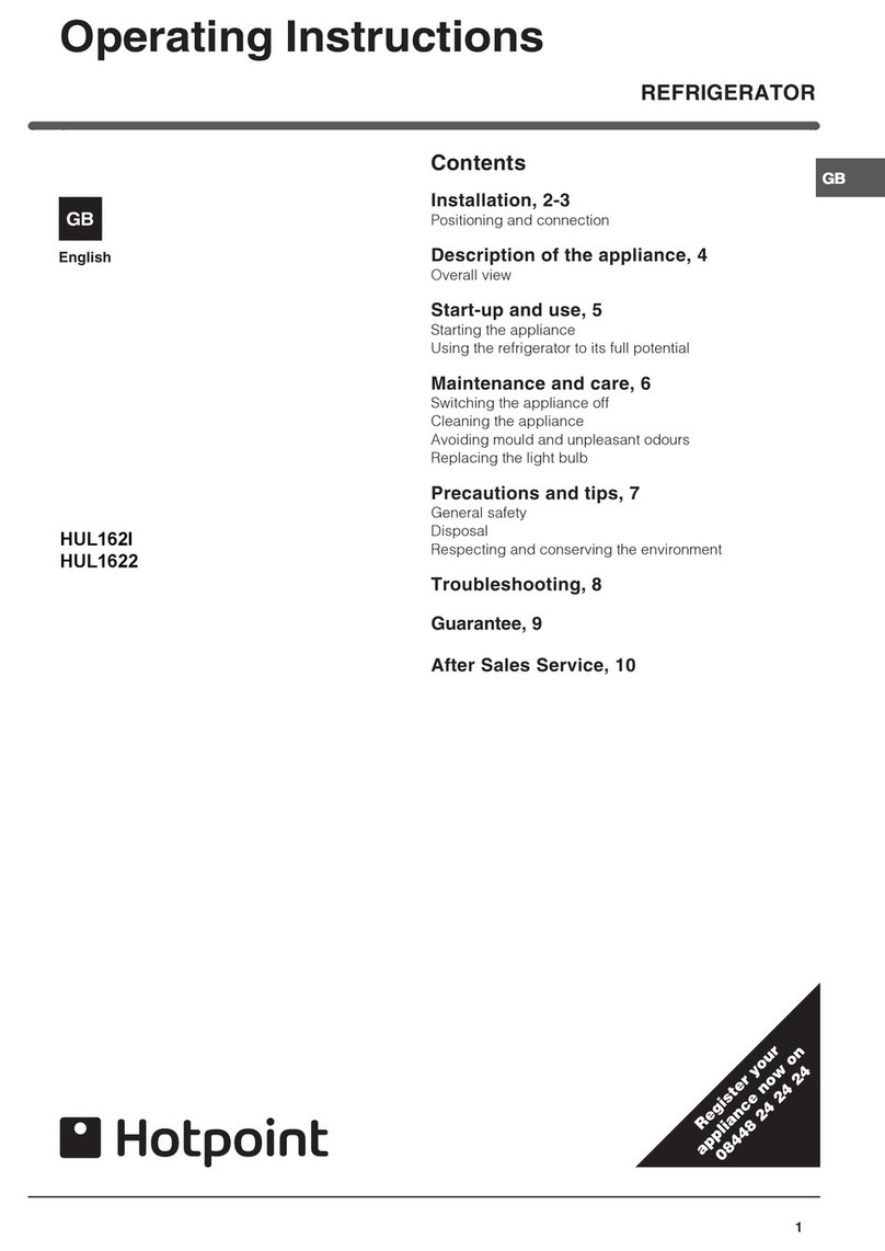 Hotpoint HUL162I User manual