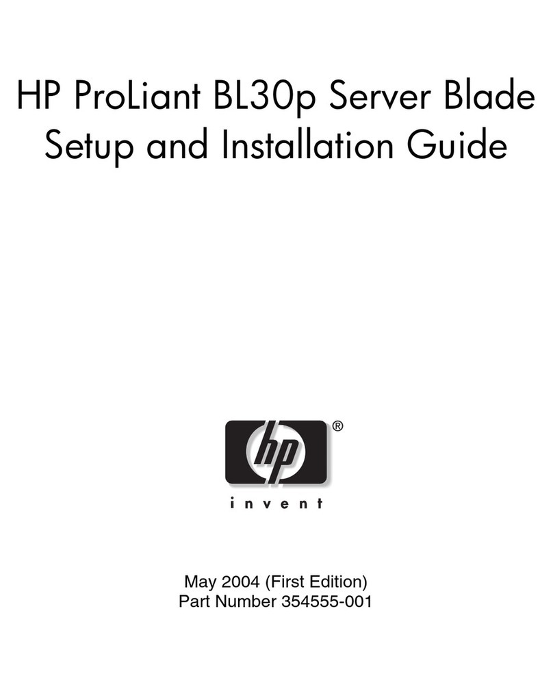 HP BL30p - ProLiant - 1 GB RAM Operating and safety instructions