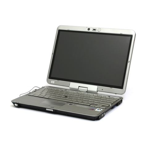 HP 2730p - EliteBook - Core 2 Duo 1.86 GHz Manual