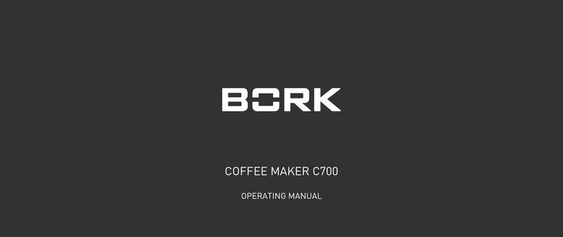 BORK C700 operating manual