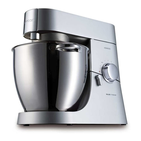 Kenwood Chef and Major KM010 series User manual