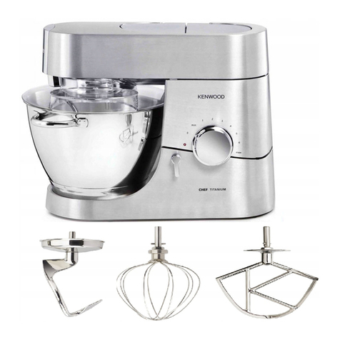 Kenwood Chef and Major KM007 series User manual