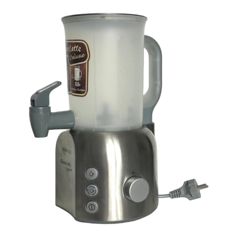 Kenwood Choco Latte Deluxe CL630 series User manual