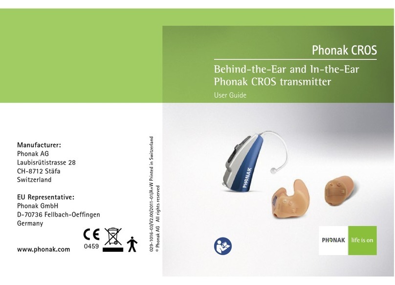 Phonak CROS user guide