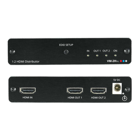 Kramer VM-2Hxl user manual