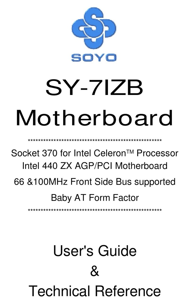 SOYO SY-7IZB user guide