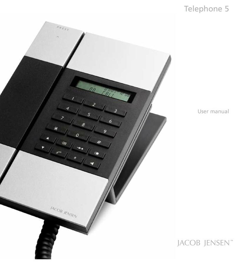 Jacob Jensen 5 user manual