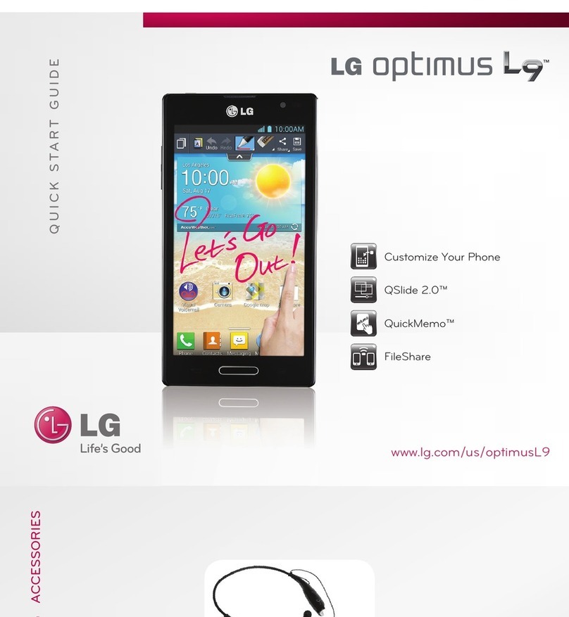 LG optimus L9 quick start guide