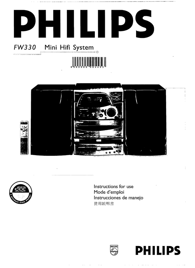 Philips FW 330 Instructions for use