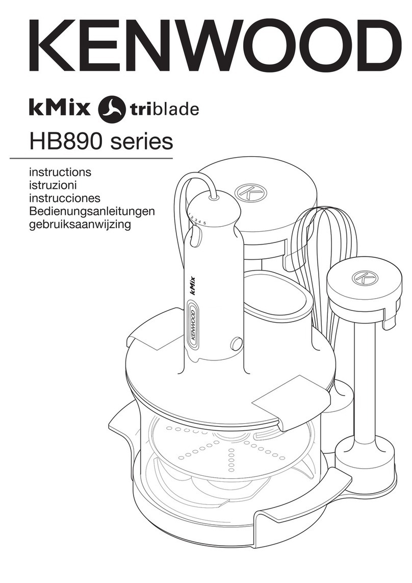 Kenwood HB890 series User manual