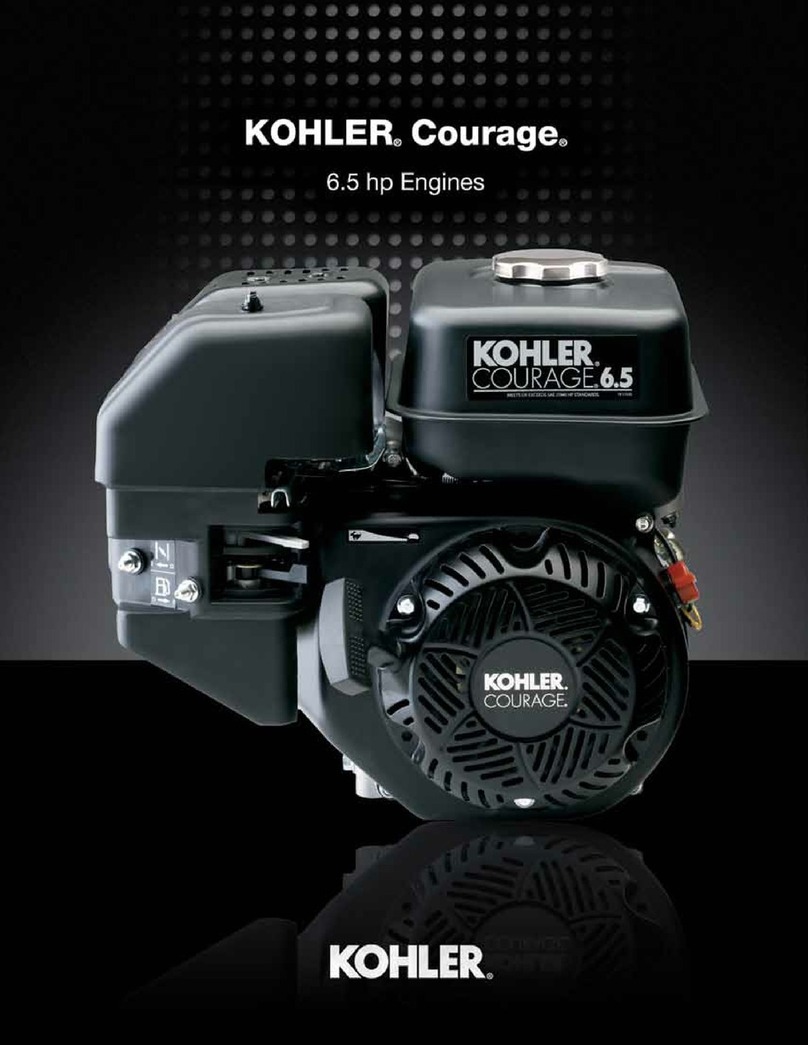 Kohler Courage SH265 User manual Kohler Courage SH265 User manual