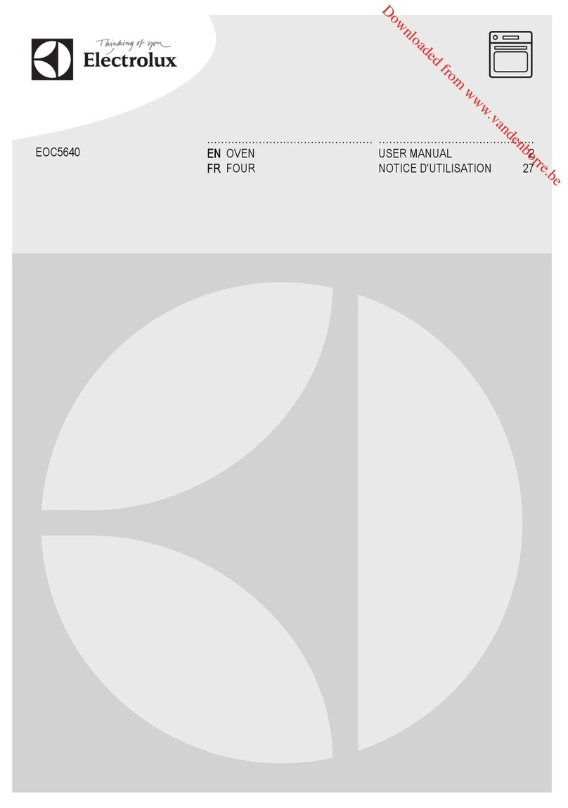 Electrolux EOC5640 user manual