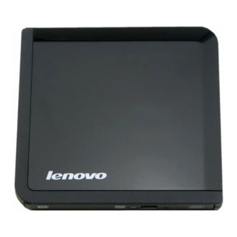 Lenovo USB Portable DVD Burner User manual