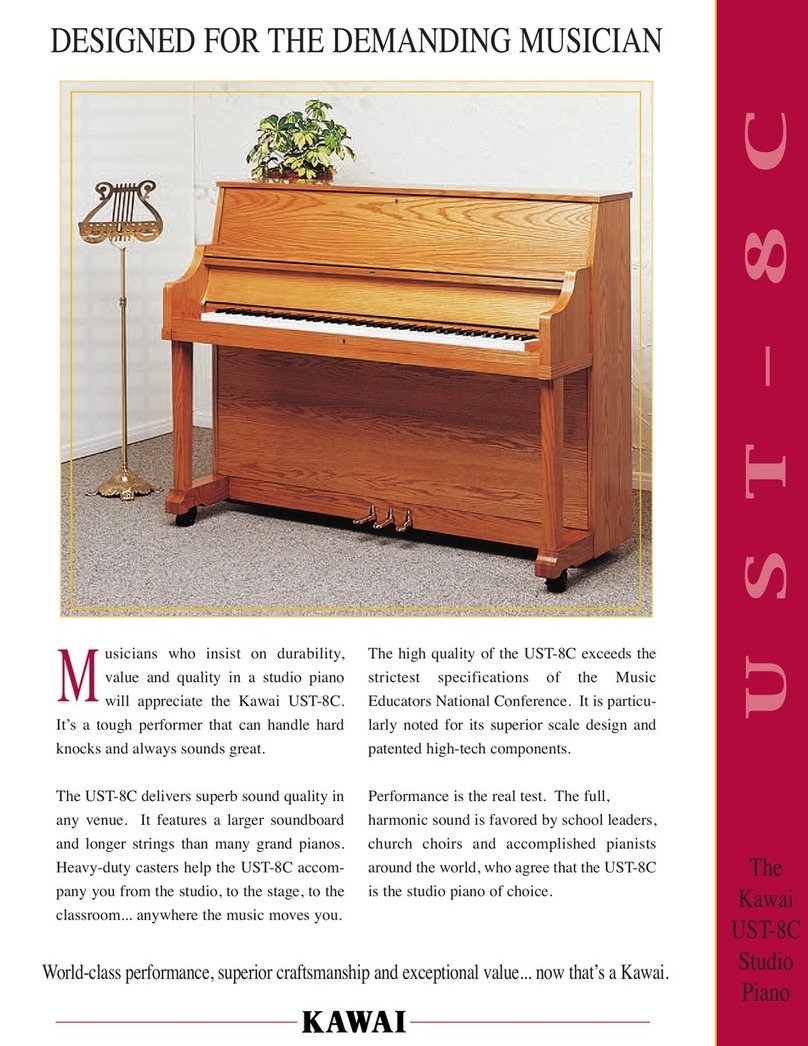 Kawai U S T - 8 C Specifications