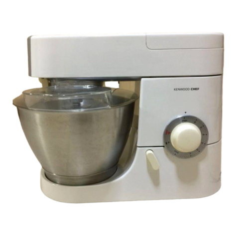 Kenwood Chef and Major KMC500 series User manual