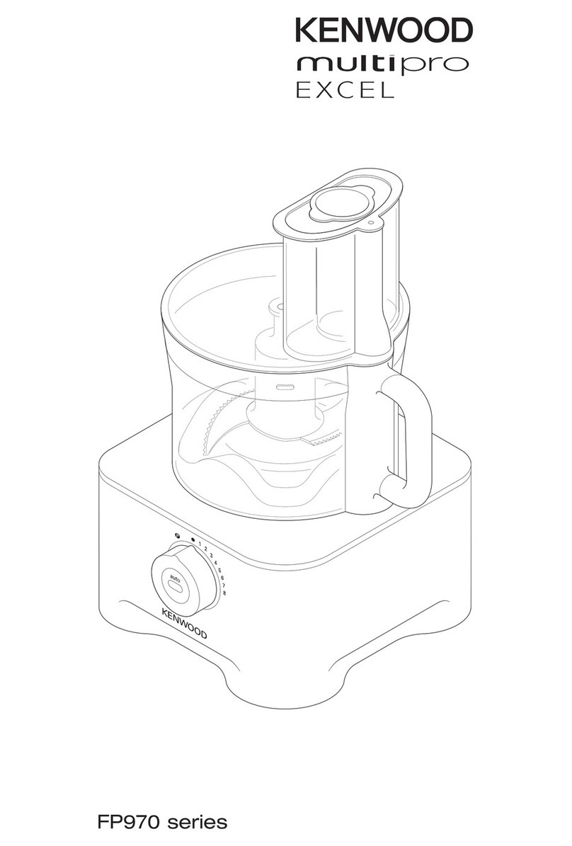 Kenwood FP970 series User manual