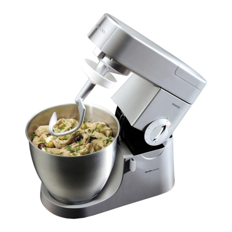 Kenwood Chef and Major KMC5XX series User manual