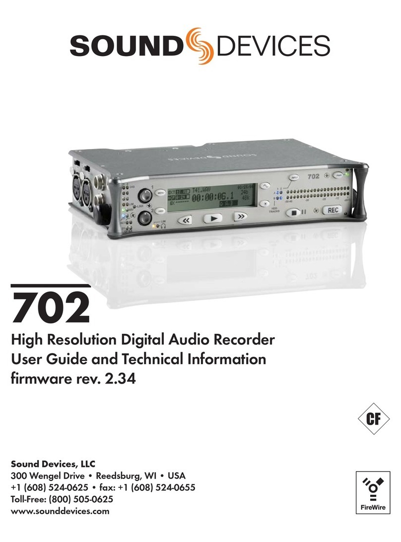 Sound Devices 702 Manual