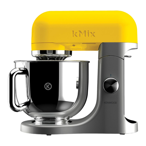 Kenwood KMX50 series instructions