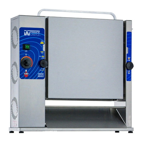Prince Castle 297-T12 User manual
