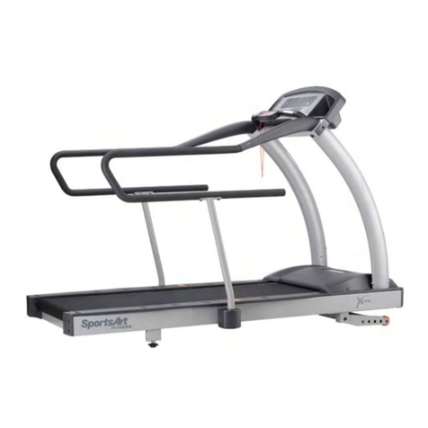 SportsArt Fitness T620 Repair manual