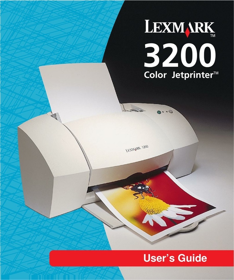 Lexmark 3200 - MFP - Option User manual