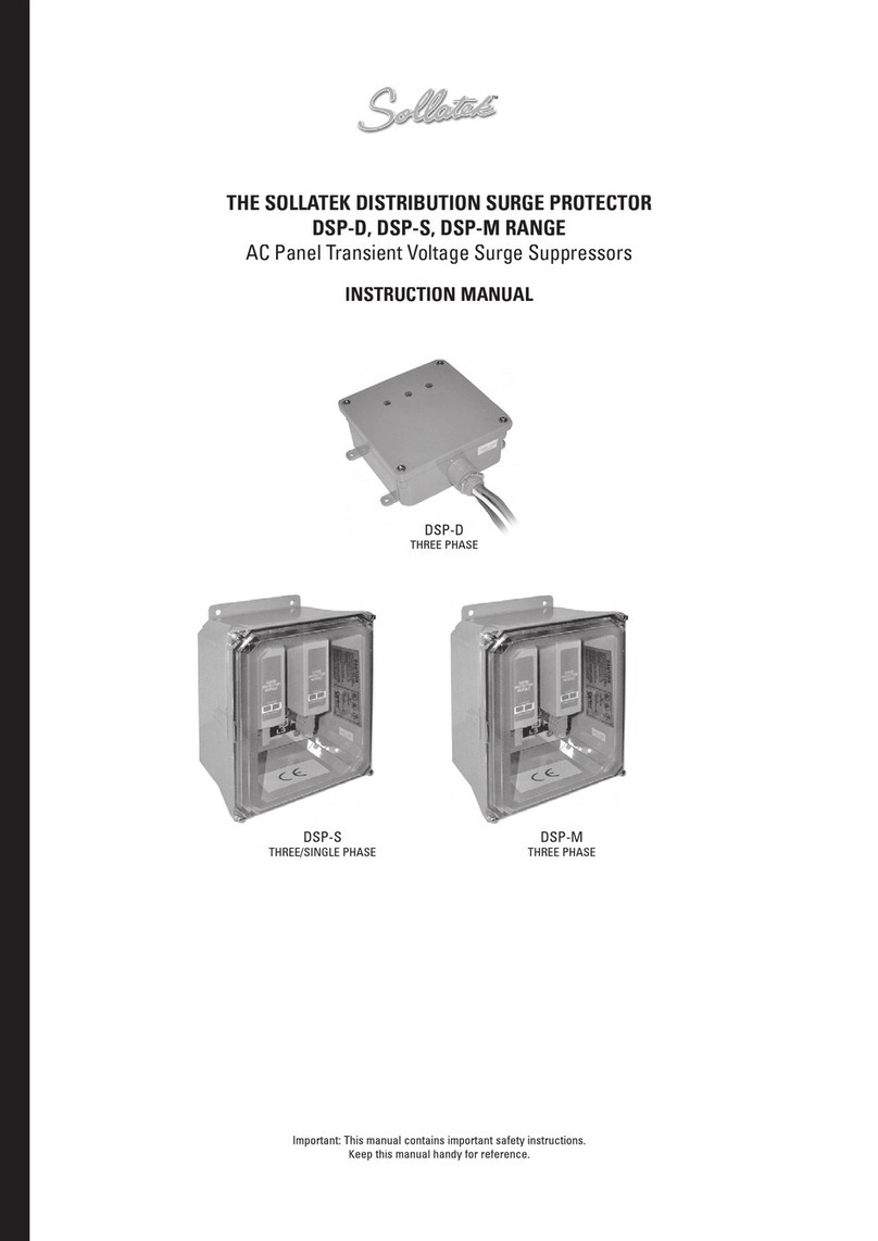 Sollatek DSP-D User manual