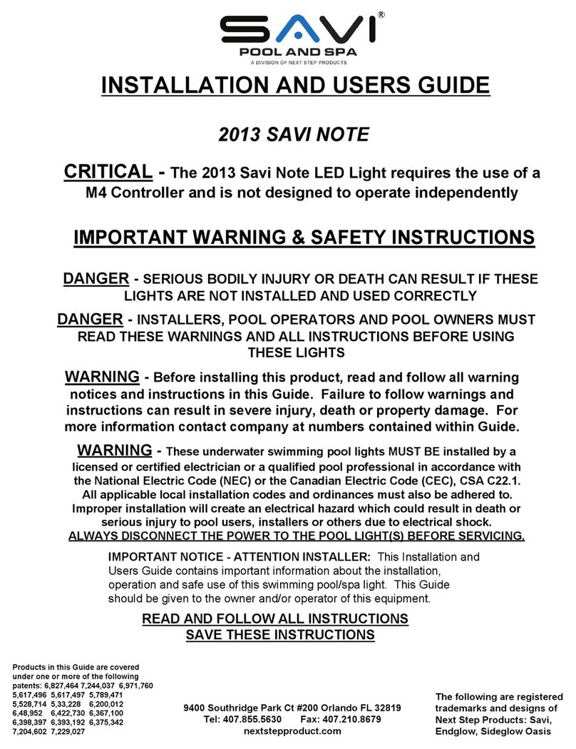 Savi 3013 Savi Note Installation and user guide