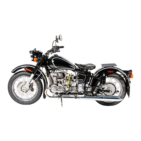 URAL Motorcycles Ural Retro Solo 2004 owner's manual