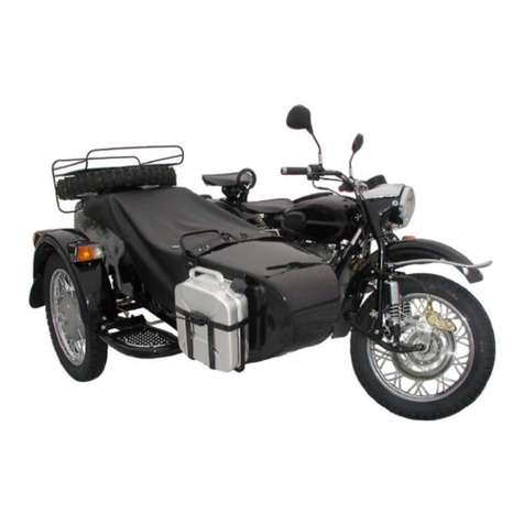 URAL Motorcycles Gear Up 2004 User manual