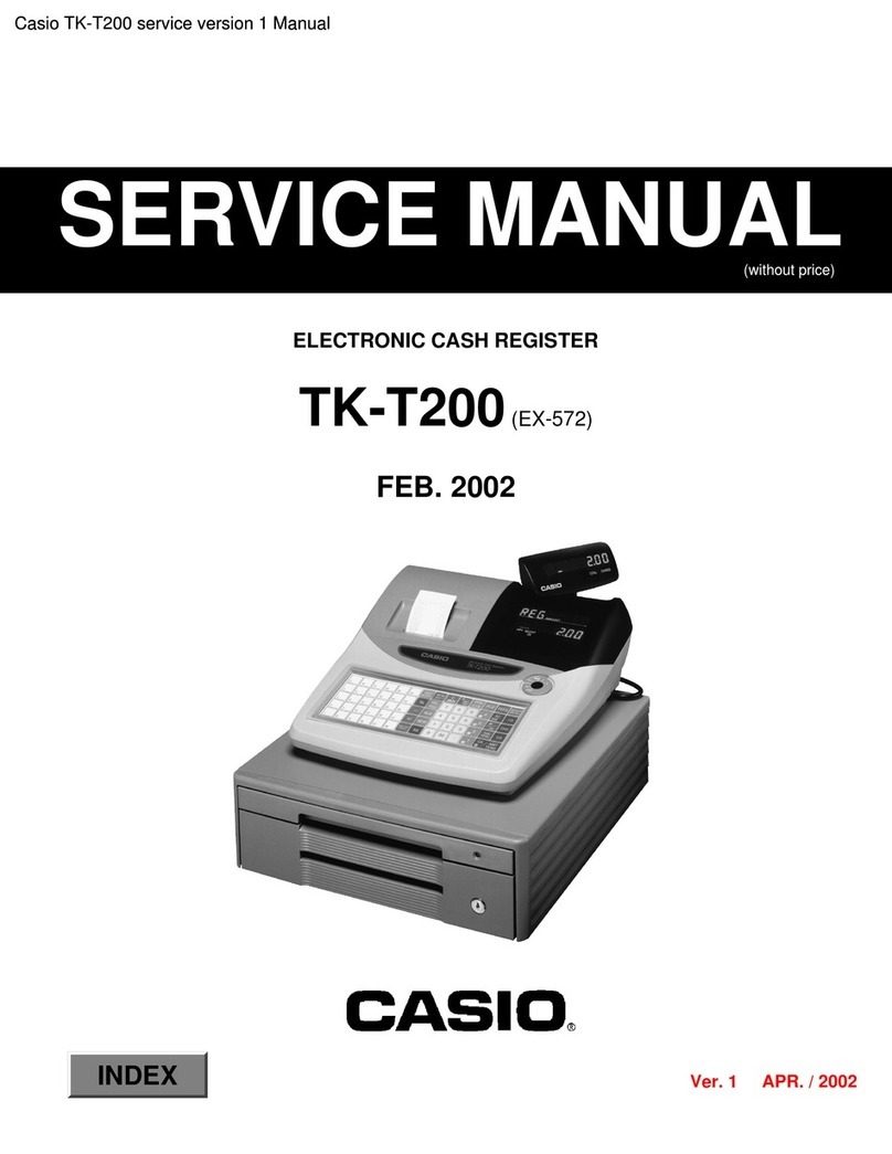 Casio TK-T200 User manual