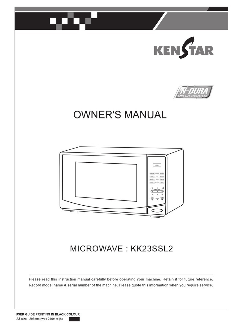 Kenstar KK23SSL2 owner's manual