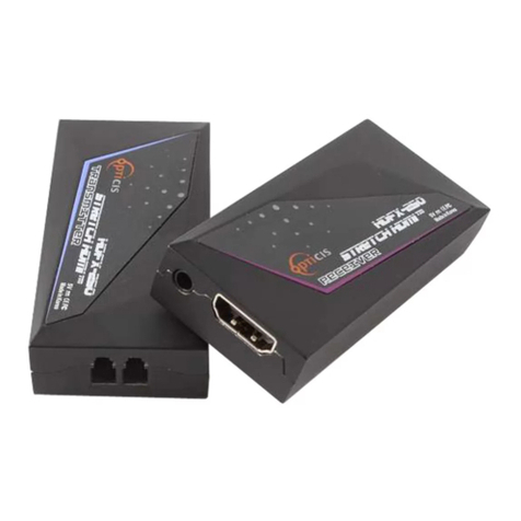 opticis HDFX-250-TR user manual