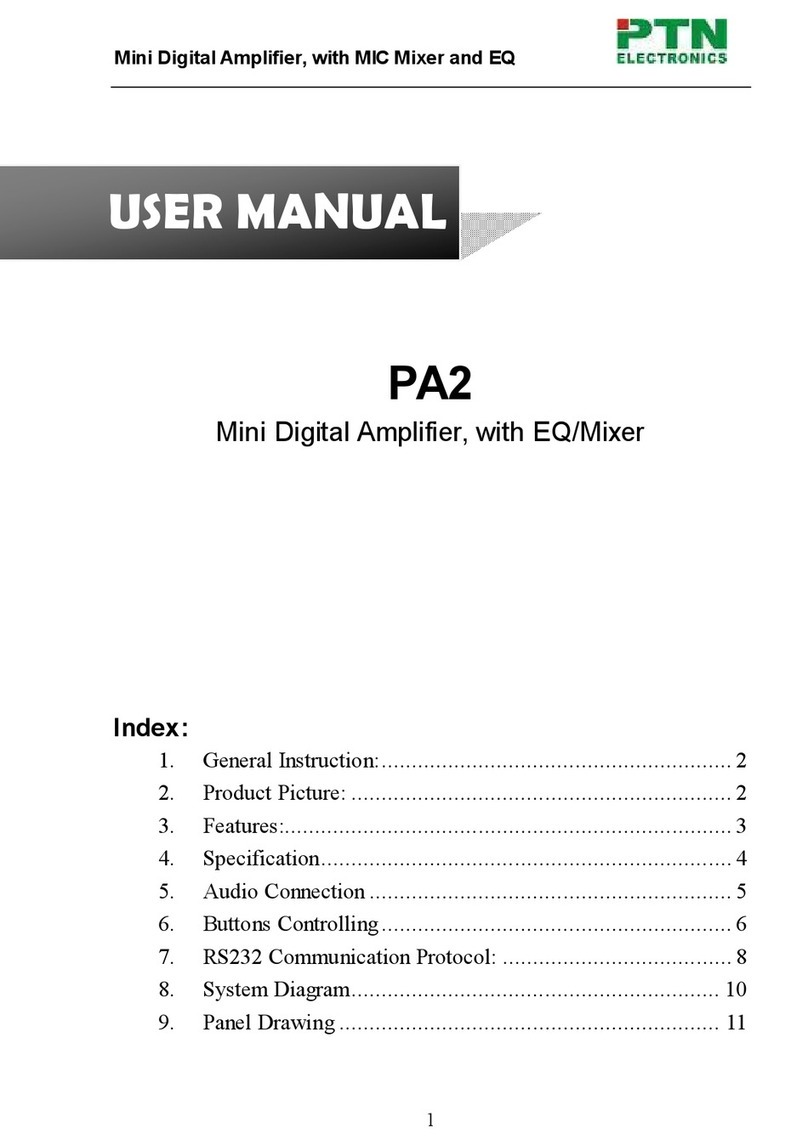 PTN PA2 user manual