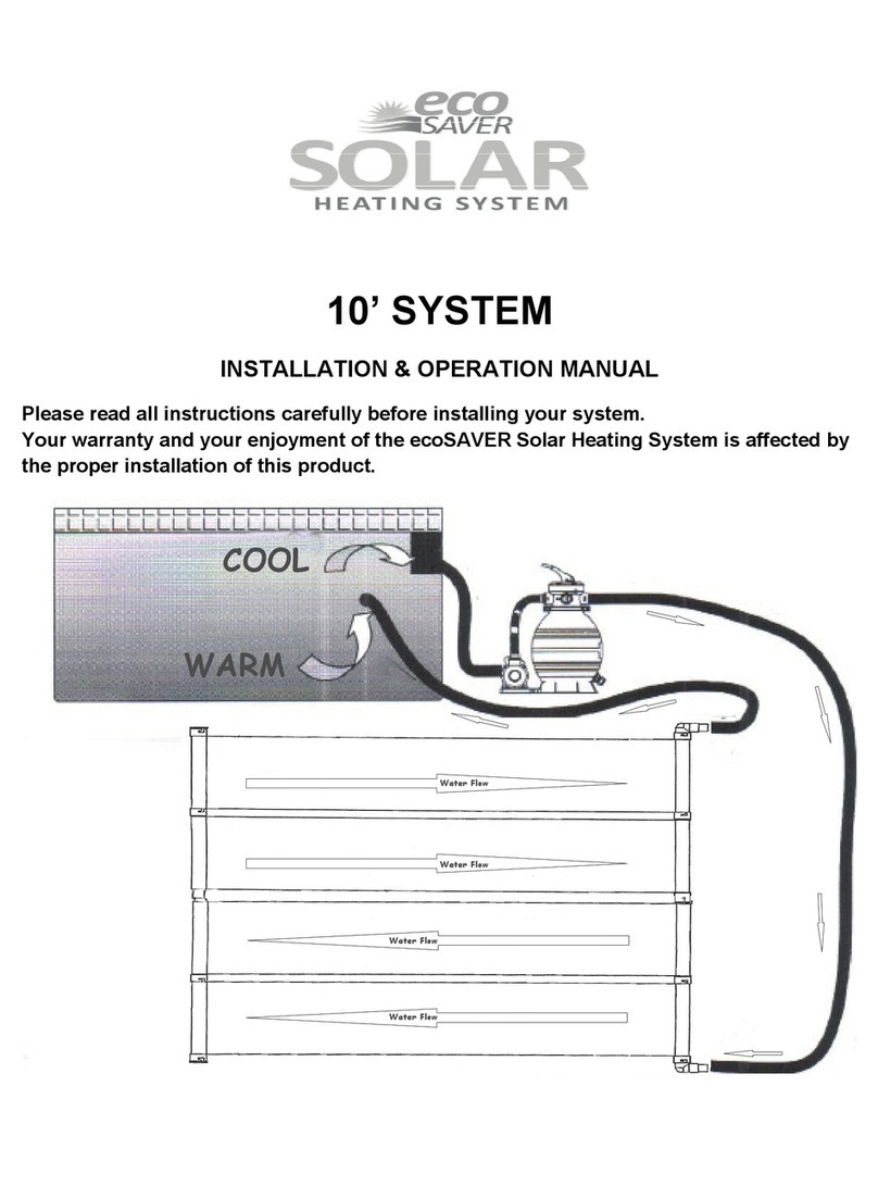 Horizon Fitness ecoSAVER User manual