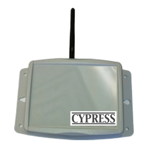 Cypress Suprex WMR-9600MAN User manual