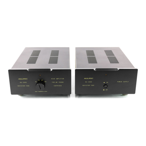 ALLNIC AUDIO HA-3000 User manual