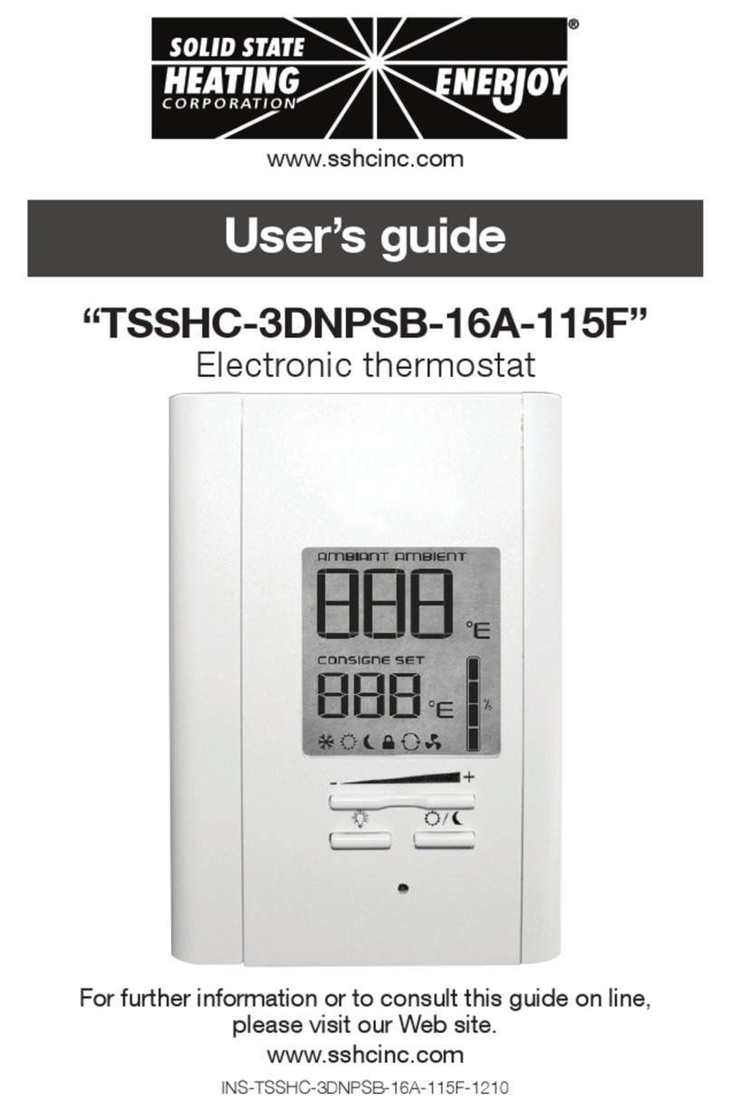 SSHC TSSHC-3DNPSB-16A-115F User manual