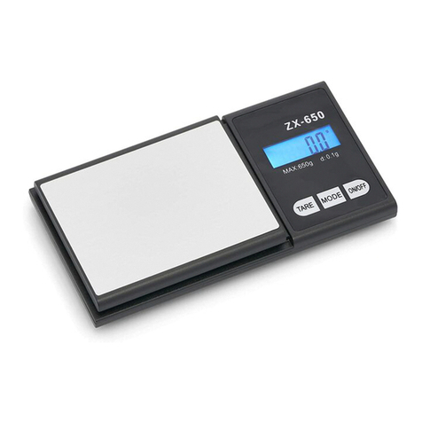 Fast Weigh Scales ZX-650 user manual